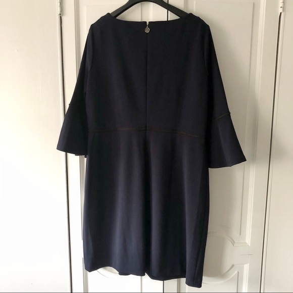 Tommy Hilfiger Bell Sleeve Scuba Dress - Picture 7 of 7